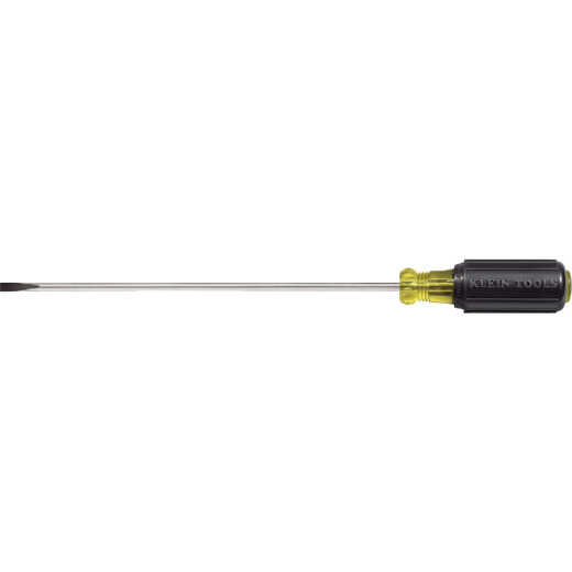 Klein 3/16 In. x 8 In. Cabinet-Tip Slotted Screwdriver