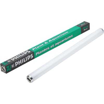 Philips 20W 24 In. Warm White T12 Medium Bi-Pin Plant & Aquarium Fluorescent Tube Light Bulb